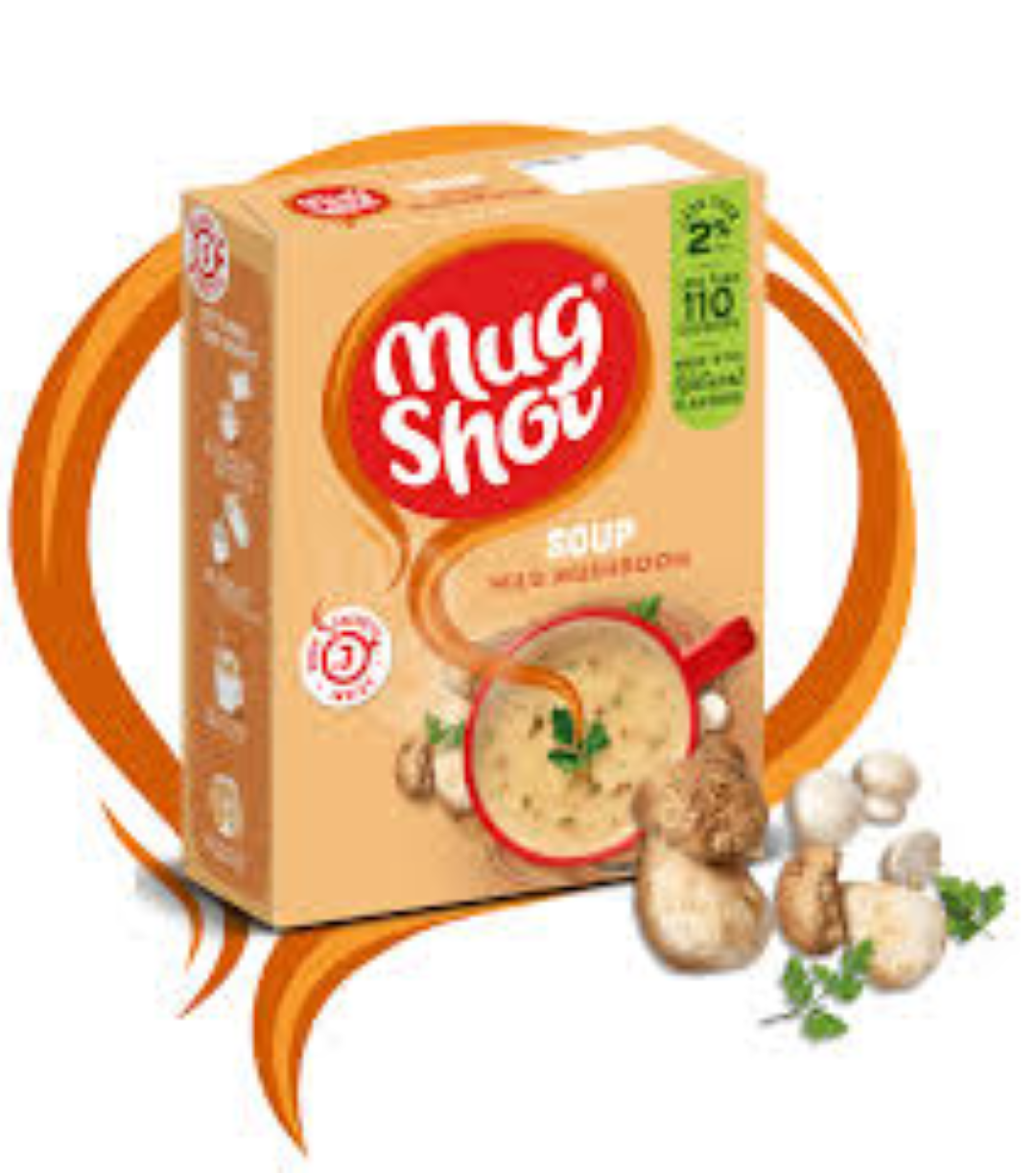 MUG SHOT SHOT SOUP WILD MUSHROOM 75G